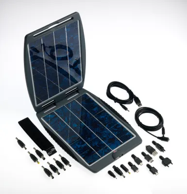 Produktbild von Powertraveller, Ladegerät, Solargorilla, Professionelles Solarladegerät, Spritzwassergeschützt,