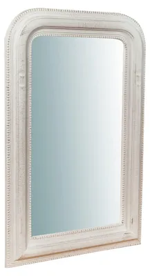 Vintage Wandspiegel 80x50 cm Shabby Chic Holzrahmen