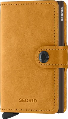 Produktbild von Secrid Geldbörse Miniwallet Vintage Gelb 10.2