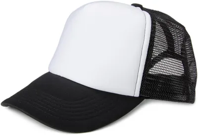 Produktbild von styleBREAKER Uni 5-Panel Trucker Cap mit Mesh-Einsatz | verstellbares Basecap mit Click Snap Verschluss | luftiges Netz Cap für Damen und Herren