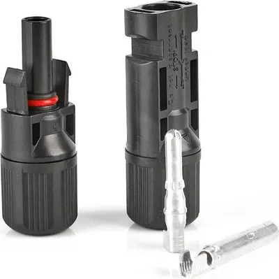 Produktbild von 5 Paar MC4 Solarstecker Steckverbinder Stecker Buchse für 4mm² - 6mm² Kabel  ZS1000V 0%