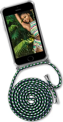 Produktbild von TWIST-Case + TWIST-Cord für iPhone 5S / 5 / iPhone SE, Farbe:Mama Africa (Silber)