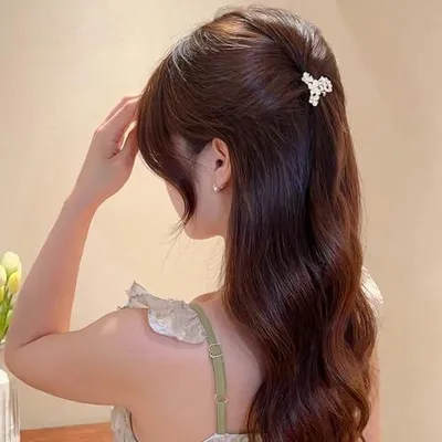 Produktbild von 5 Stück rutschfeste Haarklammern mit Klauendesign, kleine Haarspangen für Damen mit dünnem oder dickem Haar, Zubehör zum Haarstyling für Frauen und Mädchen