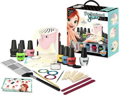 Produktbild von Buki professionelle Nagelstudio Set fr Kinder mit Zubehr