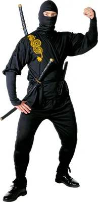 Produktbild von NINJA (Coat, Hose, Rock, Gürtel,Beinbänder, Maske) Größe L