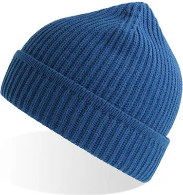 Produktbild von Atlantis MAPB | Maple Beanie Recyceltes Polyester Wintermütze - Farbe: Royal - Größe: One Size