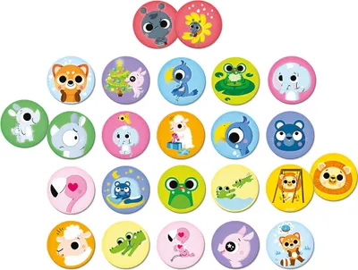 Immagine prodotto di Gioco Janod - Memoria delle emozioni - Gioco educativo per bambini dai 2 anni in su