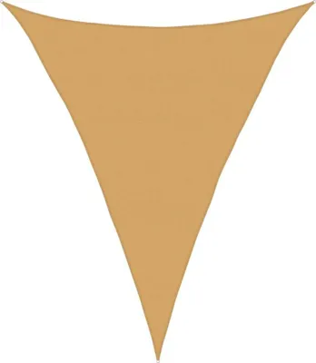 Immagine prodotto di Vela Parasole 160 g/m² Triangolare Sabbia 5x6x6 m in HDPE