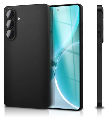 Produktbild von NALIA Ultra Slim Hardcase für Samsung Galaxy S26 Plus – Matt & 0.3mm Dünn – Thin Cover & Kamera-Vollschutz – Marke aus Berlin – Schwarz Opak