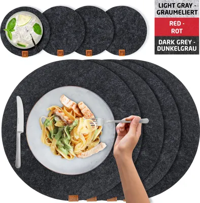 Produktbild von Tischsets Glasuntersetzer 8er-Set