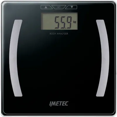 Produktbild von Imetec Body Analyzer ES7 400 Quadratisch Schwarz Elektronische Personenwaage