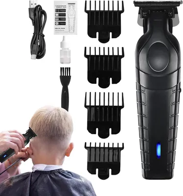 Image de Tondeuse de précision - Rasoir électrique - Soins personnels - Multifonction - 0,5-10 mm - Noir