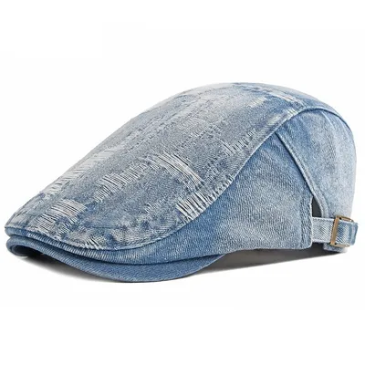 Produktbild von DA-26087 Baskenmütze für Herren - Blau KP26087