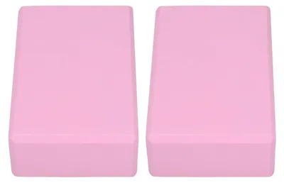 Produktbild von Yoga Block - Schaum - 2 Stück - Stabilität - Einfache Handhabung - Geeignet für Pilates/Meditation - Yogablock