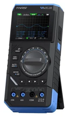 Produktbild von FNIRSI DST-210 Digitalmultimeter Oszilloskop Signalgenerator 3-in-1 True RMS 10 MHz 48 MSa/s