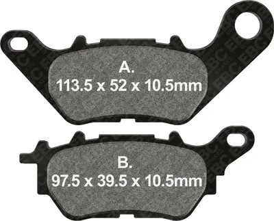Immagine prodotto di Pastiglie freno EBC V FA662 mescola semi sinterizzata per Yamaha