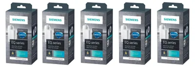 Five boxes of Siemens EQ.series water filters.