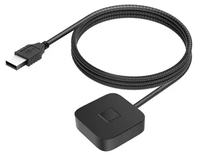Obrázek produktu pro USB čtečka otisků prstů pro PC, 360stupňový dotyk, rychlé rozpoznávání, biometrický skenerový dongle, podporuje Windows 10 11 Hallo Schwarz