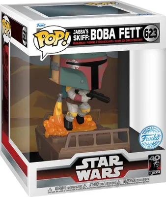 Imagen del producto de Figura de Boba Fett de Star Wars, edición de lujo, exclusiva para coleccionistas