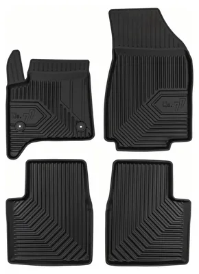 Productafbeelding van Rubberen automatten voor Opel Frontera vanaf 2024 (crossover) – 4-delig, zwart, op maat