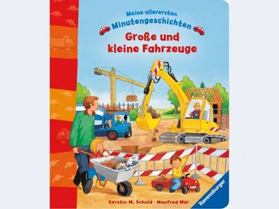 Produktbild von Meine allerersten Minutengeschichten: Große und kleine Fahrzeuge