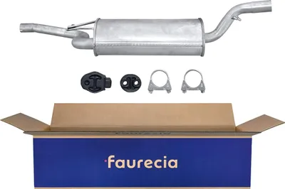 Produktbild von HELLA 8LC 366 024-181 Mittelschalldämpfer Schalldämpfer für FORD Focus II Schrägheck (DA, HCP, DP) Focus II Kombi (DA, FFS, DS) C-MAX (DM2)