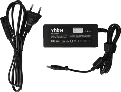 Produktbild von vhbw Netzteil kompatibel mit HP Pavilion DS652C, DQ882A, DS795P, DS794P, DS799P, DQ881A, DQ880A, DS796P, DS798P, DS797P Notebook - 200 cm, 50 W