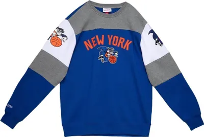 Zdjęcie produktu dla Bluza Mitchell and Ness New York Knicks FCPO1037NYKYYPPPRYGY