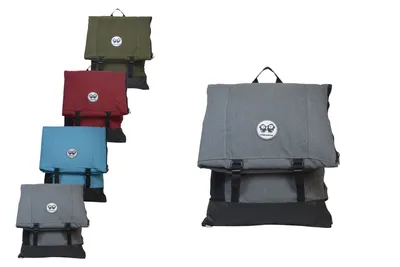 Produktbild von DAblacksheeps | Trekking Rucksack | Picknick Rucksack | Anthrazit | 25L | entfaltbar zu 180x180cm Decke