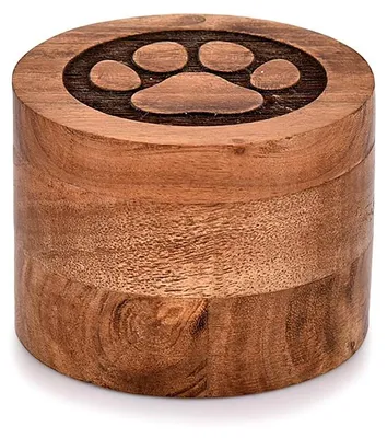 Immagine prodotto di Urne decorative in legno di acacia per cani e gatti