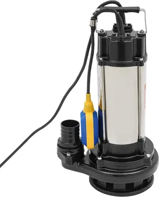 Zdjęcie produktu dla Pompa do wody, pompa zanurzeniowa do ścieków, 1500 W, 36000 l/h, pompa do odwadniania ze włącznikiem pływakowym wykonana ze stali nierdzewnej, pompy zanurzeniowe z włącznikiem pływakowym