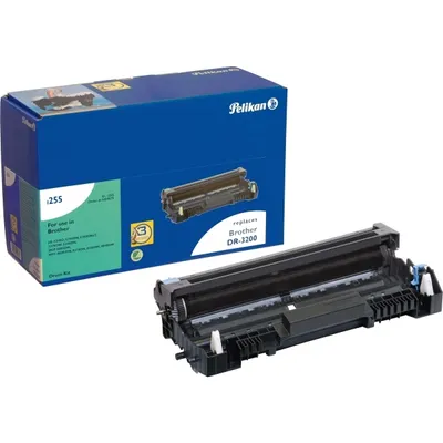 Produktbild von Pelikan Brother DR-3200, Brother DCP-8070D, 8080DN, 8085DN, HL-5340, 5340D, 5340DL, 5340DN, 5340DN 2 LT, 5340DNLT, 5340DW,..., 25000 Seiten, Schwarz, Schwarz, 995 g