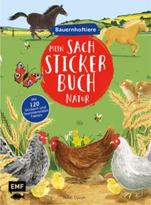 Produktbild von Mein Sach-Stickerbuch Natur - Bauernhoftiere