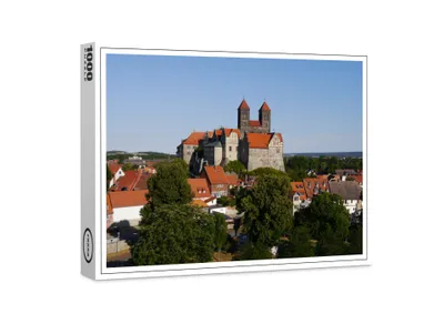 Produktbild von raxxa Premium-Puzzle "Stiftskirche in Quedlinburg", 1000 Teile