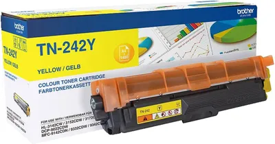 Produktbild von TN242Y  Brother TN-242Y Tonerkartusche 1 Stück(e) Original Gelb
