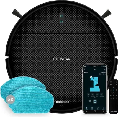 Immagine prodotto di Cecotec A01_EU01_114725 aspirapolvere robot Senza sacchetto Nero