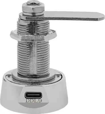 Produktbild von Fingerprint-Smartlock, Einsteckschloss 22×235 (5572), Zinklegierung, IP65 wasserdicht, 1 s Entriegelung, 150 mAh Akku
