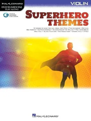 Produktbild von Superhero Themes Instrumental Play-Along for Violin