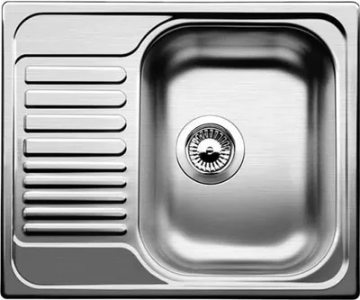 Produktbild von BLANCO TIPO 45 S Mini, Aufsatzwanne, Rechteckig, Edelstahl, Edelstahl, 1 Becken, Rechteckig