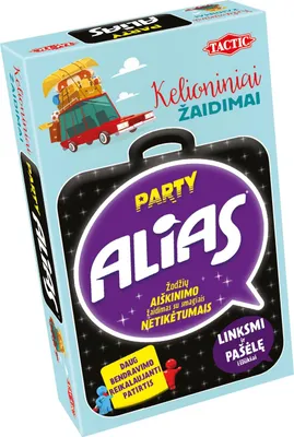 Produktbild von Taktik-Brettspiel Party Alias Travel (auf Litauisch)