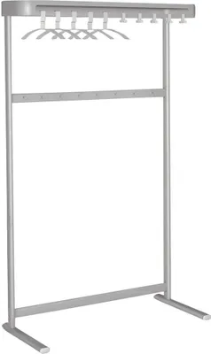Produktbild von Kerkmann Kleiderständer Sevilla 31618614 silber Metall 8 Haken 100,0 x 170,0 cm