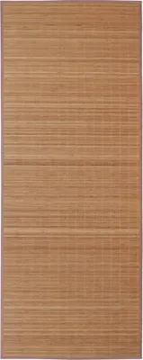 Zdjęcie produktu dla Brązowy, Prostokątny Dywan Bambusowy, 120 X 180 Cm Lumarko!