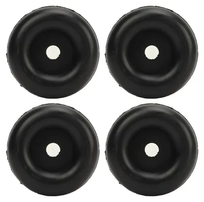 Image de Coussinets de protection en caoutchouc pour remorques de transport, lot de 4