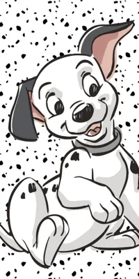 Immagine prodotto di Disney 101 Dalmata Fortunato Telo da doccia Telo da spiaggia Telo da bagno 70 x 140 cm