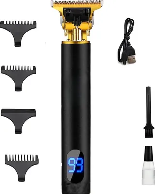 Image de Tondeuse électrique USB DE-39097 - Noir / Or KP39097