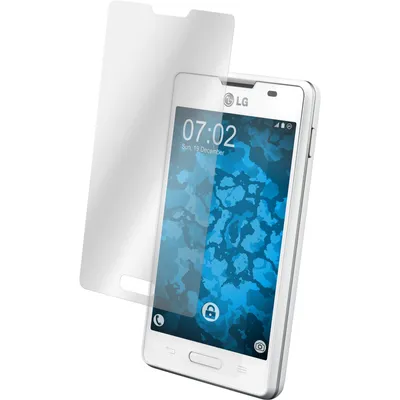 Produktbild von 6er-Pack PhoneNatic Displayschutzfolien klar  kompatibel mit LG Optimus L4 II