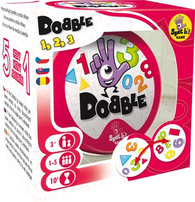 Zdjęcie produktu dla Asmodee Game Dobble 1-2-3