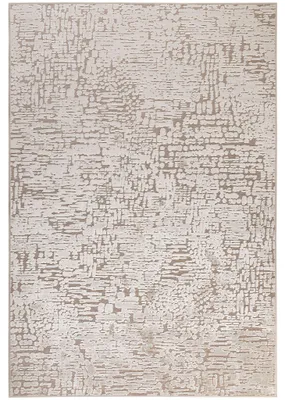 Produktbild von Steffensmeier Kurzflor Teppich Imperia | Wohnzimmer | Modern | Strapazierfähig | Rectangles Beige, Größe: 160x230 cm