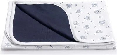 Produktbild von Trikot-Decke - Teddy Bear Blue