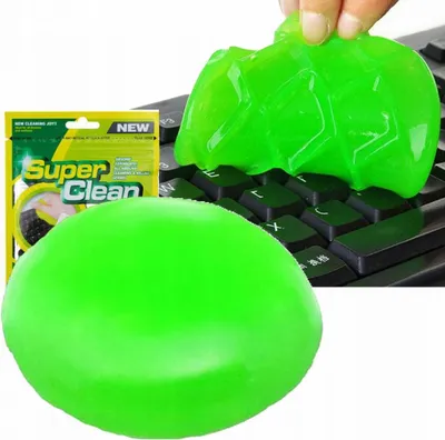 Image de Nettoyage de caoutchouc polyvalent (slime) - vert